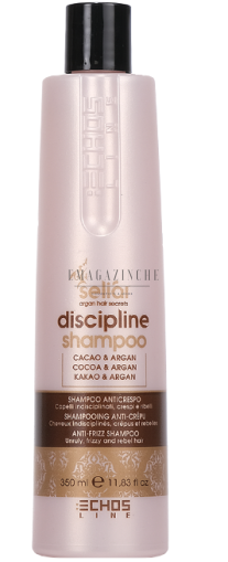 Echos Line Seliar Discipline Anti-frizz shampoo for frizzy, unruly and  rebellious hair 350/1000 ml.