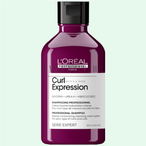 L'Oreal Professionnel Serie Expert Curl Expression Intense Moisturizing Cleansing Cream Shampoo 300/1500 ml.