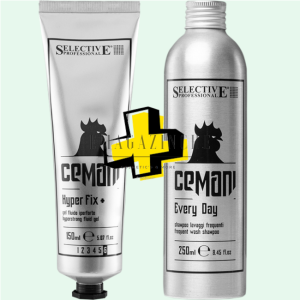 Selective Cemani kit Shampoo Every Day 250 + Gel Hyper Fix 150 ml.