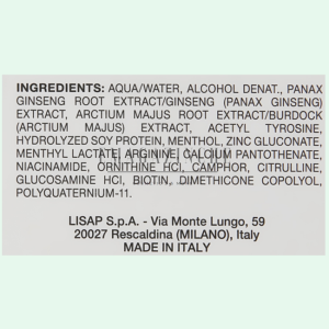Lisap Keraplant Nature Anti-Hairloss Intensive Energizing Treatment 100 ml.