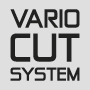 Vario Cut System с 5 настройки за дължина на рязане