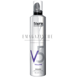 Saphir Професионална пяна за обем 300 мл.V5 Mousse Volumizing hair spray foam