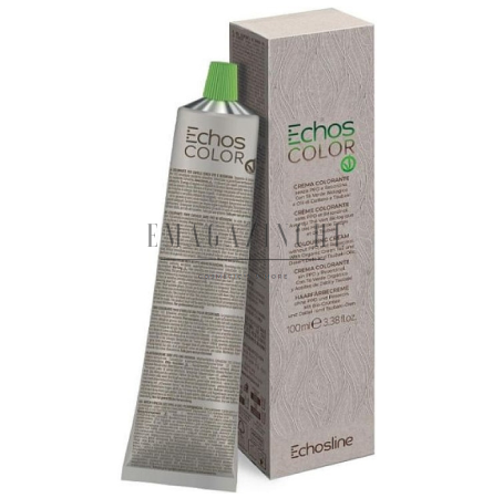 Echos Line Професионална Крем боя Пепел тонове с пчелен восък и витамин C 100 мл. Echos Hair Color Professional Cream Extra Cenere