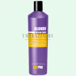 KayPro Сапфирен шампоан за неутрализиране на жълти оттенъци 350 мл. Special care Blonde Brightening Shampoo