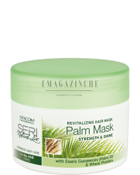 Seri Cosmetics Хидратираща маска с палмово масло и пшеничен протеин 300 мл.Natural Line Palm Mask