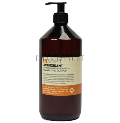 Rolland Insight Антиоксидантен шампоан за нормална и леко суха коса 400/900 мл. Antioxidant Rejuvenating Shampoo