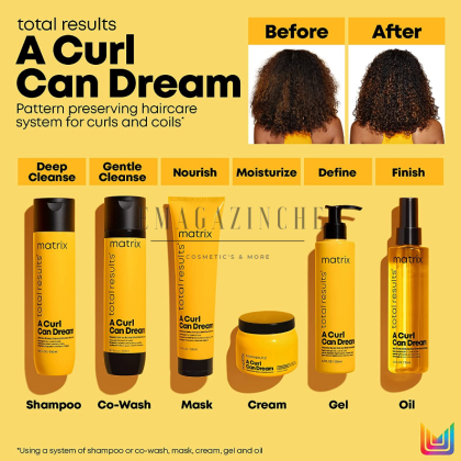 Matrix Total Results Крем за къдрава коса без изплакване 500 мл. A Curl Can Dream Moisturizing Cream