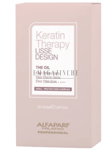Alfaparf Подхранващо етерично олио с кератин за всеки тип коса 50 мл Lisse Design Keratin Therapy The Oil 