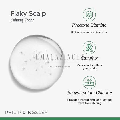 Philip Kingsley Успокояващ тоник за чувствителен скалп 75/250 мл. Flaky/Itchy Anti-Dandruff Scalp Toner