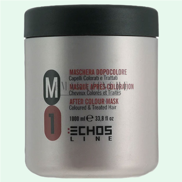 EchosLine Маска за коса след боядисване,неутрален PH 500/1000 мл. 1 Colour Care M1 After Color Mask