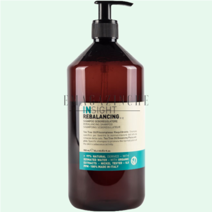 Insight Шампоан за мазен скалп 400 / 900 мл. Rebalansing Sebum Control Shampoo