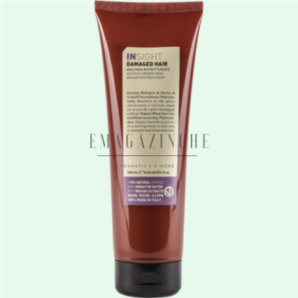 Rolland Insight Маска за увредена коса 250/500 мл. Damaged Hair Restructuring Mask
