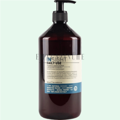 Insight Енергизиращ Шампоан за ежедневна употреба 400/900 мл. Daily Use Energizing Shampoo