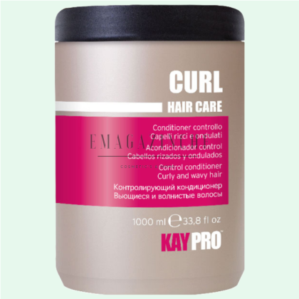 Kay Pro Балсам за контрол на къдрави коси 350/1000 мл.Hair Care Curl Control Conditioner