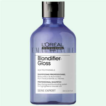 L’Oréal Professionnel Шампоан за възстановяване и блясък на руса коса 300/1500 мл. Serie Expert Blondifier Gloss shampoo