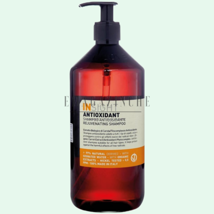 Rolland Insight Антиоксидантен шампоан за нормална и леко суха коса 400/900 мл. Antioxidant Rejuvenating Shampoo