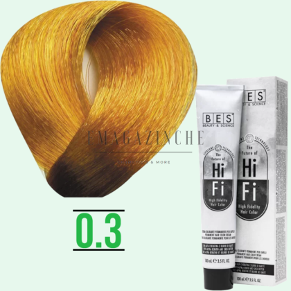 Bes Професионална боя за коса модни и наситени тонове ( тонери ) 100 мл. Bes HI-FI hair color  Fasion, Toners
