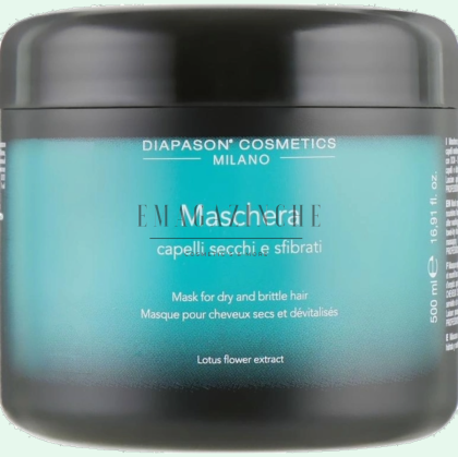 Diapason Cosmetics  DCM Dry & Brittle hair mask 500/1000 ml.