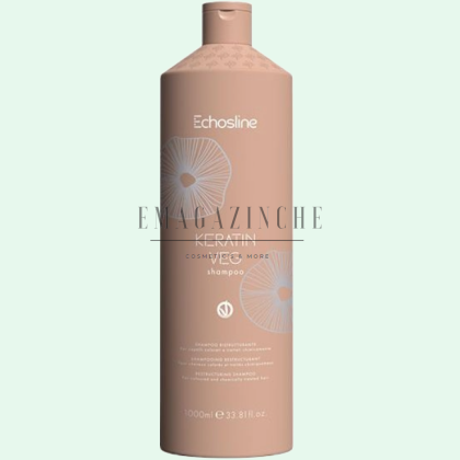 EchosLine Реконструиращ шампоан с кератин и арганово масло 300/1000 мл. Keratin Veg Restructuring Shampoo