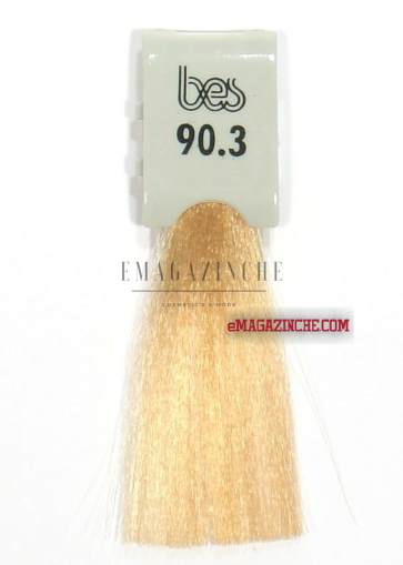 Bes Професионална боя за коса златно бежови и изсветляващи тонове 100 мл. Bes HI-FI hair color Dorati Beige, Superschiarenti /Cr