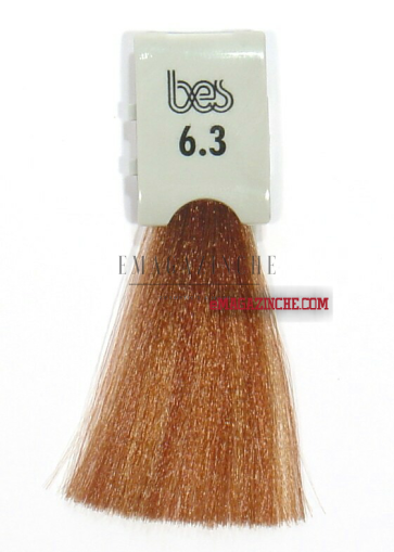 Bes Професионална боя за коса златни, златно медни, табакови тонове 100 мл. Bes HI-FI hair color Dorati, Rame Dorati, Tabacco /CR