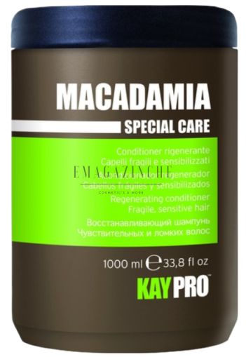 KayPro Овлажняващ балсам за чувствителна коса с макадамия 350/1000 мл. Macadamia Speciale care Regenerating conditioner