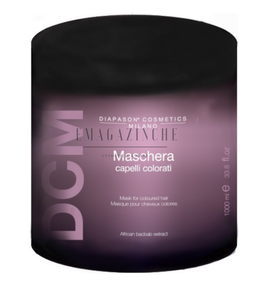 Diapason Cosmetics Маска за защита на цвета на боядисана коса с кератинов комплекс 500/1000 мл. Mask for Coloured Hair/ Mak