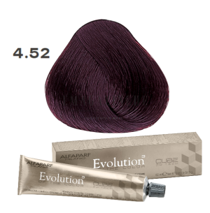 Alfaparf Професионален козметичен оцветител боя махагон и шоколадови тонове с хиалуронова киселина и botox ефект 60 мл. Evolution of the Color