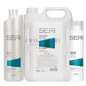 Seri Cosmetics Шампоан за всеки тип коса с омега 3 и бадемово мляко 300/1000/3500 мл. Seri Ultimate Revival Shampoo