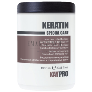 KayPro  Възстановяваща маска с Кератин за трети­ра­на и увредена коса 500/1000 мл.Special care Keratin Repair Mask