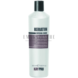 KayPro Възстановяващ шампоан с кератин за трети­ра­на и увредена коса 350/1000 мл.Special care Keratin Repair Shampoo