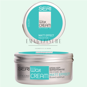 Seri Cosmetics Styling Molding wax cream with long-lasting control, light hold and matt finish 100 ml.