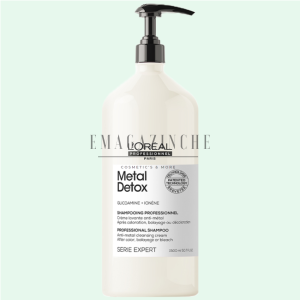 L'Oréal Professionnel Крем-шампоан за боядисана и изсветлена коса 300/1500 мл. Serie Expert Metal Detox Anti-metal Cleansing Cream Shampoo
