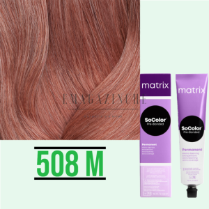 Matrix Socolor Beauty Extra Coverage M - Мocca (за сива коса)  професионална трайна боя зя коса 90 мл.