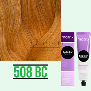 Matrix Socolor Beauty Extra Coverage BC - Кафяво-медно (за сива коса)  професионална трайна боя зя коса 90 мл.