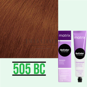 Matrix Socolor Beauty Extra Coverage BC - Кафяво-медно (за сива коса)  професионална трайна боя зя коса 90 мл.