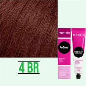 Matrix Socolor Beauty BR - Кафяво-червено професионална трайна боя зя коса 90 мл.