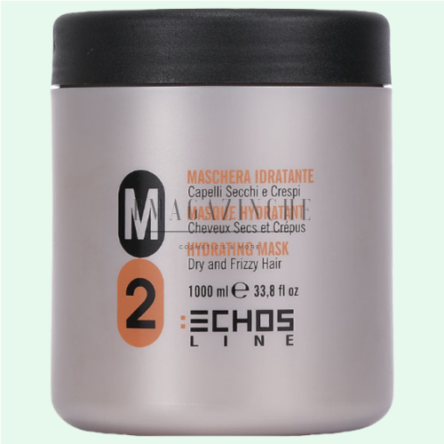 Echos Line Хидратираща маска за суха и чуплива коса 500/1000 мл. 2 Hydrating Care M2 Hydrating Mask