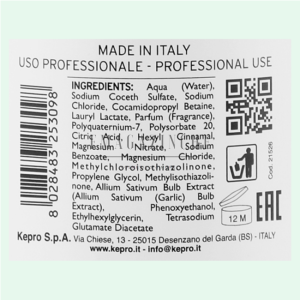 KayPro Възстановяващ шампоан против косопад 300/1000 мл. Garlic Shampoo