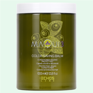 EchosLine Естествен Веган балсам за защита на цвета на боядисана и обезцветена коса 385/1000 мл. Maqui 3 Color Saving Balm
