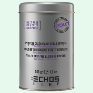 EchosLine Обезпрашена виолетова супра с кератин и нар 500 гр. Technical products Dust-Free Bleaching Powder – Violet