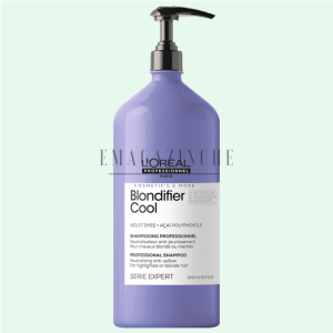 L’Oréal Professionnel Шампоан неотрализиращ жълтите отенъци за студено руса коса 300/1500 мл. Serie Expert Blondifier Cool Neutralising shampoo