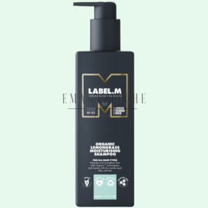 label.m Органичен овлажняващ шампоан за всеки тип коса с лимонена трева 300 мл. Organic Moisturising Lemongrass Shampoo