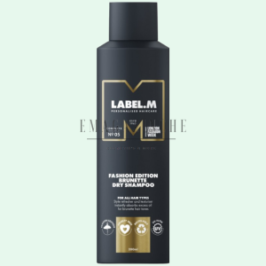 label.m Сух шампоан за брюнетки 200 мл. Fashion Edition Brunette Dry Shampoo