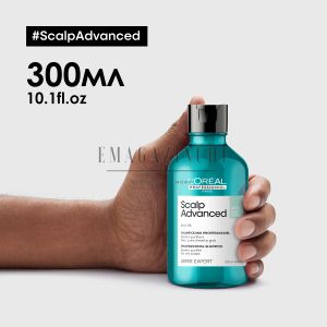 L’Oréal Professionnel Почистващ шампоан за мазна коса и скалп 300/1500 мл. Serie Expert Scalp Advanced Anti-Oiliness Shampoo