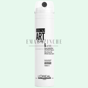 L’Oréal Professionnel Спрей с много силна фиксация 250 мл. Tecni. Art 6-Fix Pure spray