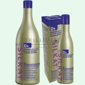 Bes Възстановяващ шампоан за третирана коса 300/1000 мл. Silkat D4 Day by Day Shampoo Ristrutturante