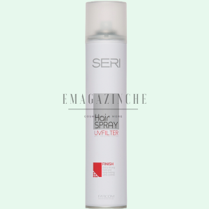 Seri Cosmetics Професионален лак за коса със супер силна фиксация и UV филтър 400 мл. Seri Hair Spray – FINISH 