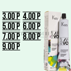 Kezy Професионална крем боя 100 мл. Естествен плюс нюанси Permanent cream Color Vivo