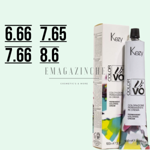 Kezy Професионална крем боя 100 мл. Червени нюанси Permanent cream Color Vivo